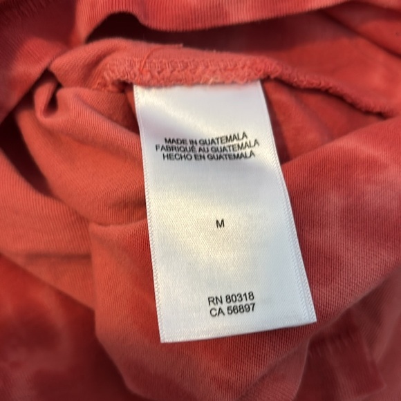 Lucky Brand Fender men’s orange tie-dye short sleeve t-shirt size medium - Picture 8 of 9